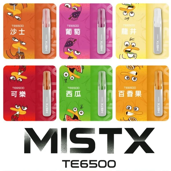 MISTX TE6500 鴨嘴獸 拋棄式電子菸