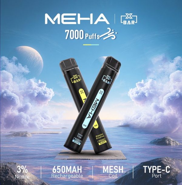 MEHA 魅嗨 VBar 7000 Puffs 拋棄式電子煙 - 喜貝貝